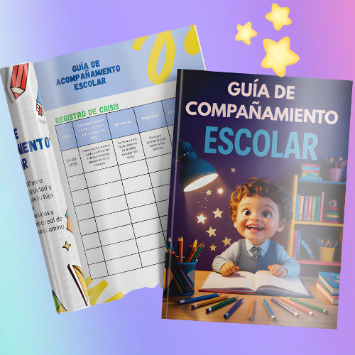 Guía de acompañamiento escolar🧩🧸: Organización y rendimiento escolar sin gritos ni peleas diarias.